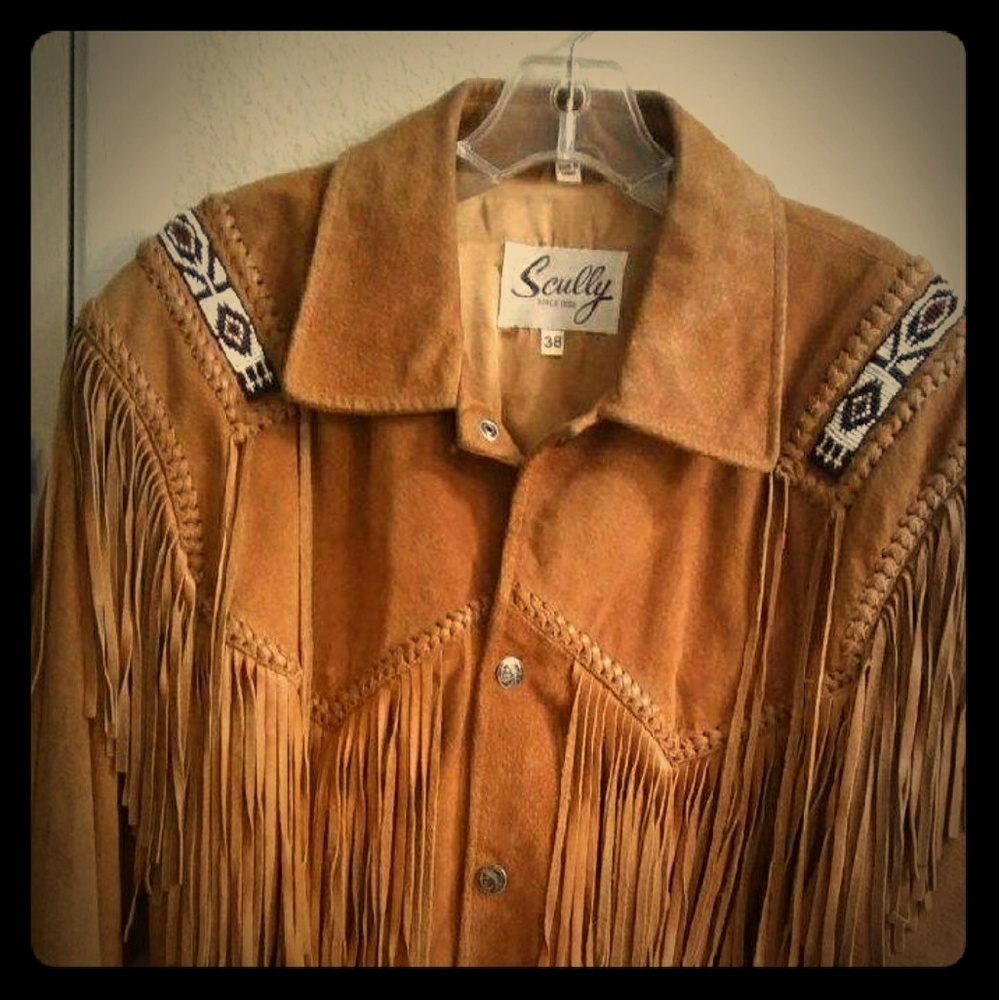 Scully Fringe Suede Jacket